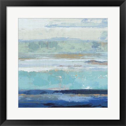 Framed Sea Shore II Print
