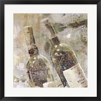 Framed Wedding Wine II Print
