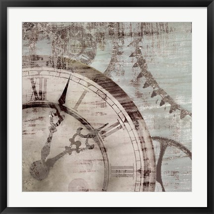 Framed Tick Tock II Print