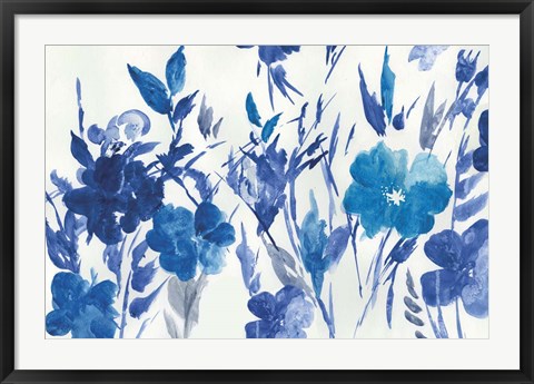 Framed Blue Meadow Print