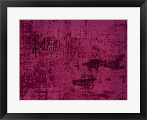 Framed Violet Print