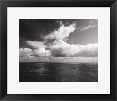 Framed Looking Out BW with Border Print
