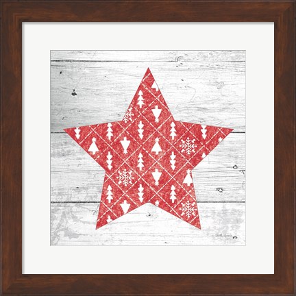 Framed Nordic Holiday XIII Print