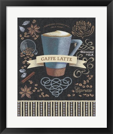 Framed Caffe Latte Print