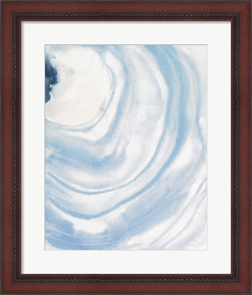 Framed Watercolor Geode X Print