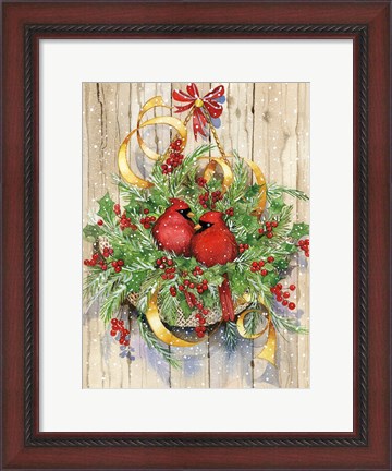 Framed Seasons Greetings Print