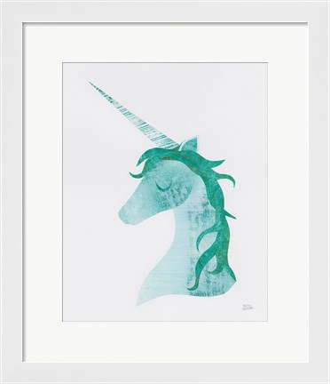 Framed Unicorn Magic II Print