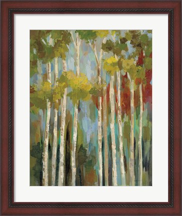 Framed Young Forest II Print