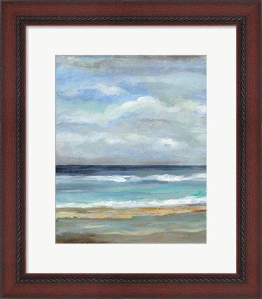 Framed Seashore VII Print