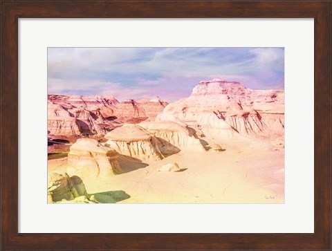 Framed Bisti Badlands Desert Wonderland II Print