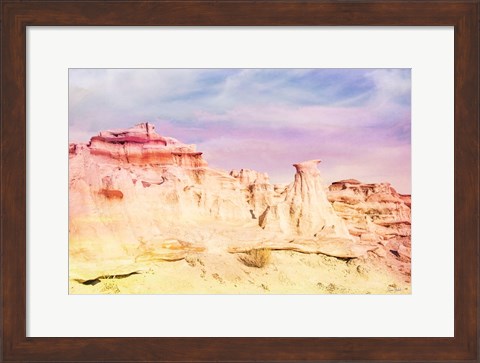 Framed Bisti Badlands Desert Wonderland III Print