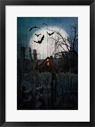 Framed Spook House Print