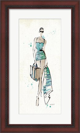 Framed Beach Divas II Print