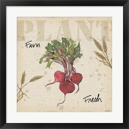 Framed Farmers Feast IV Print