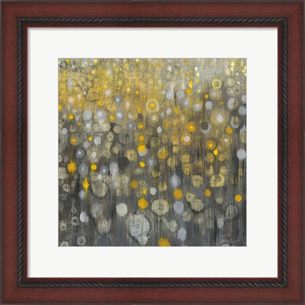 Framed Rain Abstract VI Print
