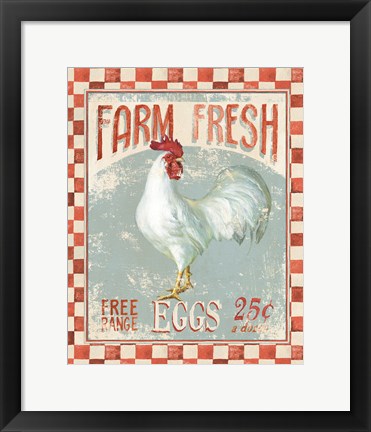 Framed Farm Nostalgia VII Print