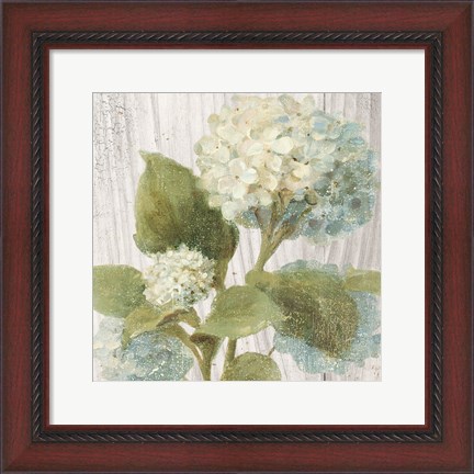 Framed Scented Cottage Florals IV Crop Print