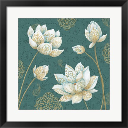 Framed Lotus Dream IVB Print
