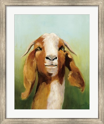 Framed Got Your Goat v2 Print