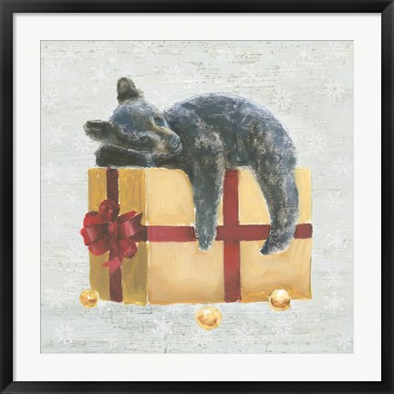 Framed Christmas Critters III Print