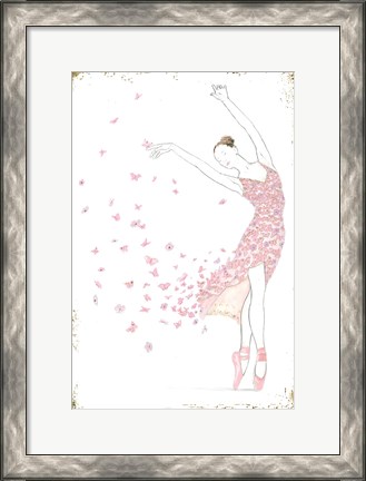 Framed Dream Dancer I no Words Print