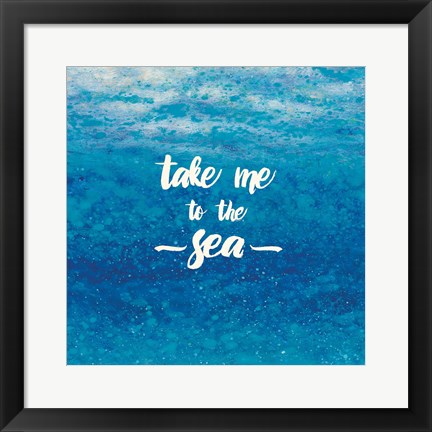Framed Underwater Quotes I Print