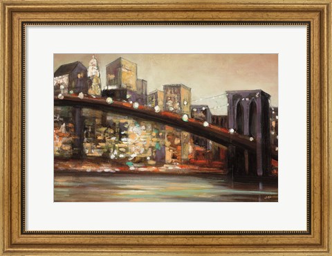 Framed NYC After Hours Crop Print