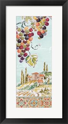 Framed Tuscan Breeze IV Print