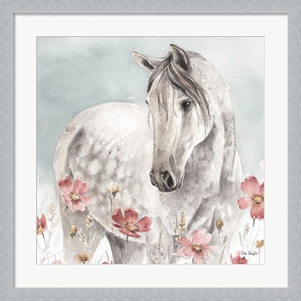 Framed Wild Horses IV Print