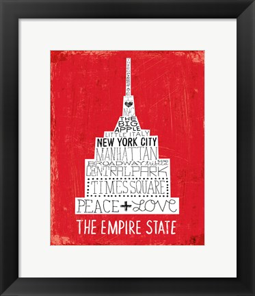 Framed Iconic NYC IV Print