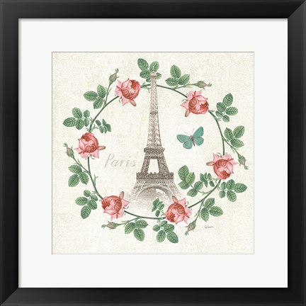 Framed Paris Arbor VII Print