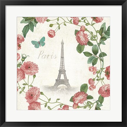 Framed Paris Arbor VI Print