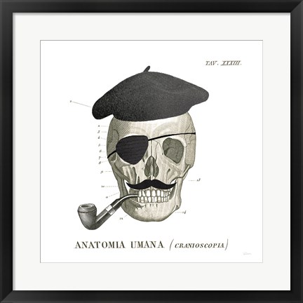 Framed Dandy Bones VI Print