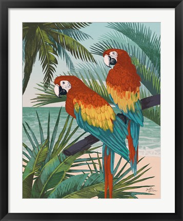 Framed Welcome to Paradise X Print
