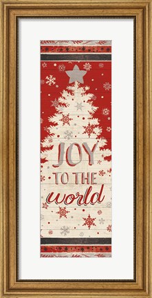 Framed Holiday in the Woods V Print
