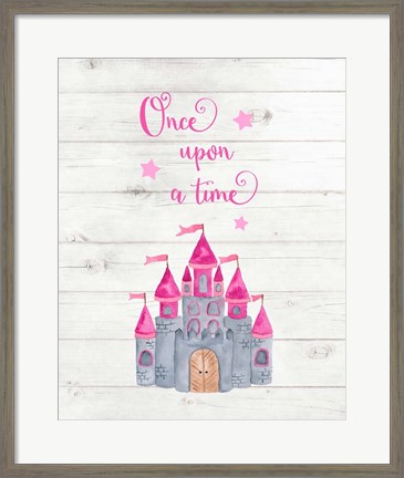 Framed Once Upon a Time Print