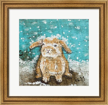 Framed Bunny Print