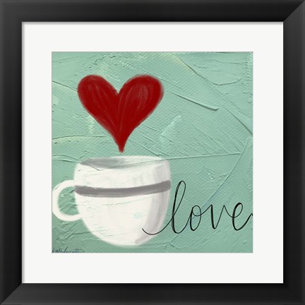 Framed Coffee Love Print