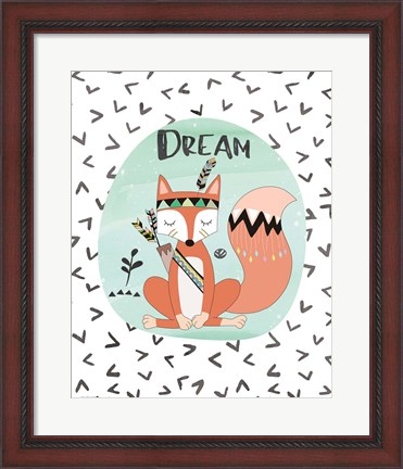 Framed Dream Fox Print
