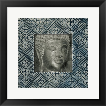 Framed Moment of Zen I Batik Print