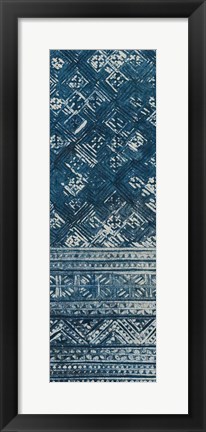 Framed Indochina Batik I Print