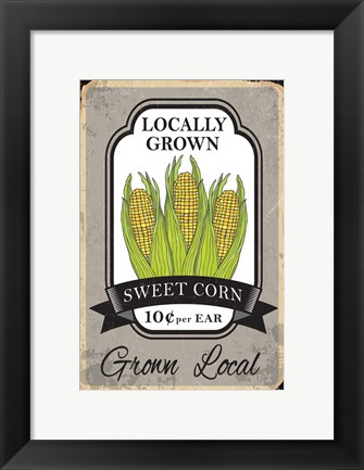 Framed Sweet Corn Print