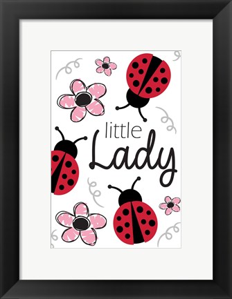 Framed Little Lady Print