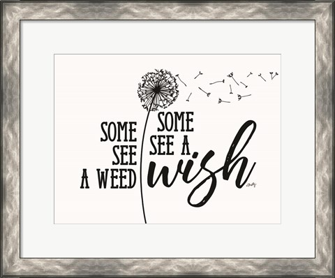 Framed Wish Print
