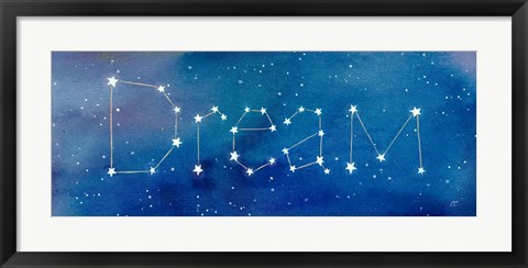 Framed Star Sign Dream Print