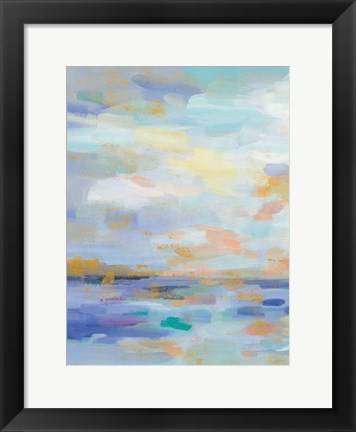 Framed Golden Sunrise II Print