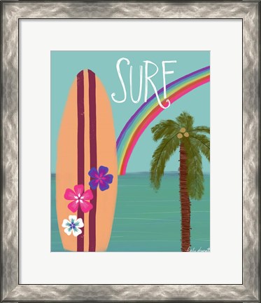 Framed Surf Print