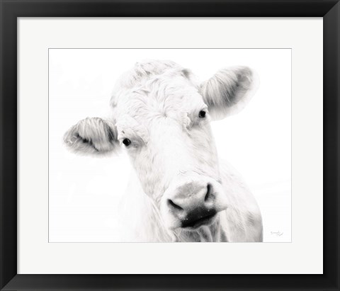 Framed Cow IV Print