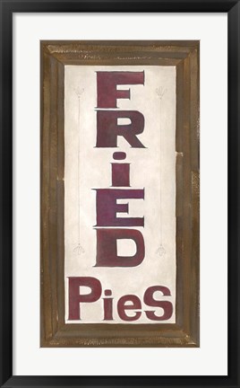 Framed Fried Pie Print