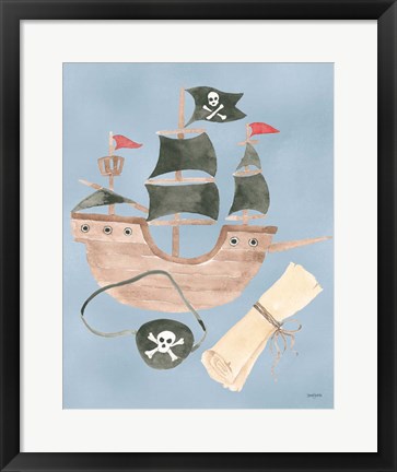 Framed Pirates IV Print